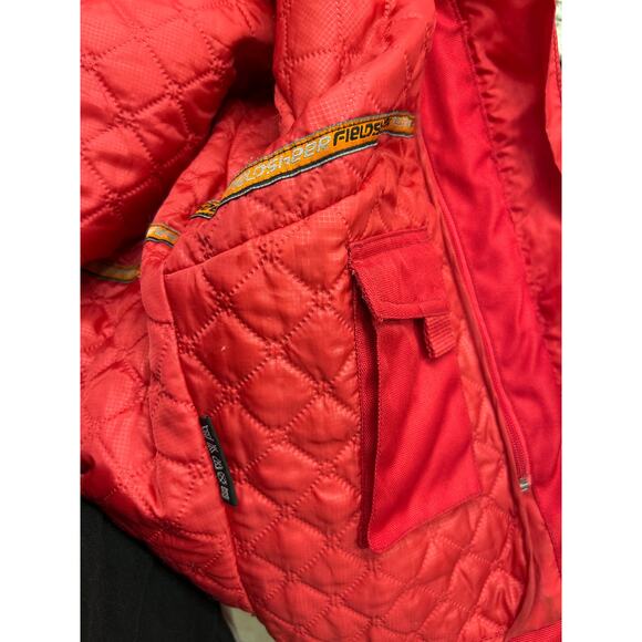 FieldSheer Women’s Motorcycle Jacket Size 4 – Red Textile Riding Jacket w/ Liner - Picture 4 of 5